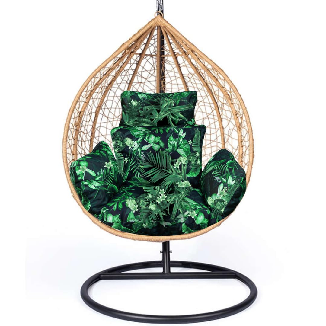 Hängesessel Kissen Outdoor – Auflage für Hängesessel, Hängekorb und Hängeschaukel, wetterfestes Sitzkissen für Gartenschaukel, weich und bequem