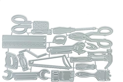 Miniatura 5 de Piezas de herramientas de bricolaje troqueladas para hacer tarjetas, troqueles de corte de metal, troqueles de papel para álbumes de recortes,
