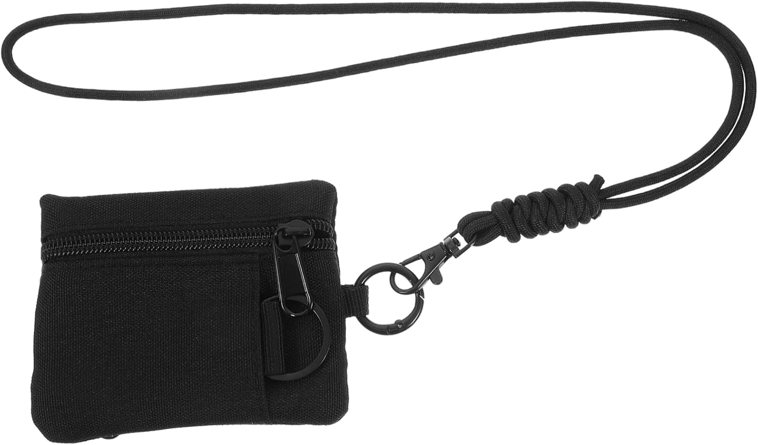 4pcs Material Wallet Lanyard for Women Men Small Travel Wallet Earphone Storage Bag