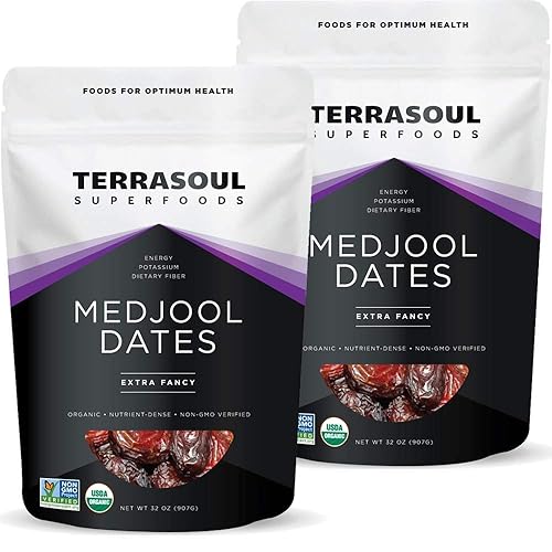Miniatura 8 de Dátiles de Medjool orgánicos de Terrasoul Superfoods