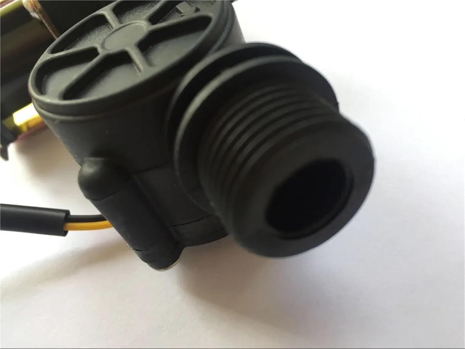 1PCS G1/2 Water Flow Sensor + Solenoid Valve, Plastic One Valve 1-30L/Min