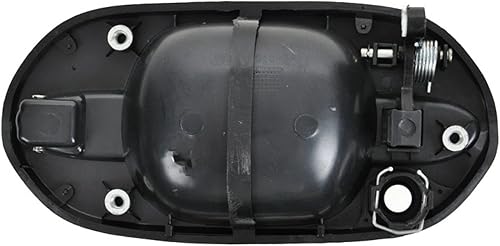 Miniatura 330 de TRQ Manija de puerta exterior delantera izquierda plateada para el lado del conductor compatible con Nissan 370Z 2009-2017