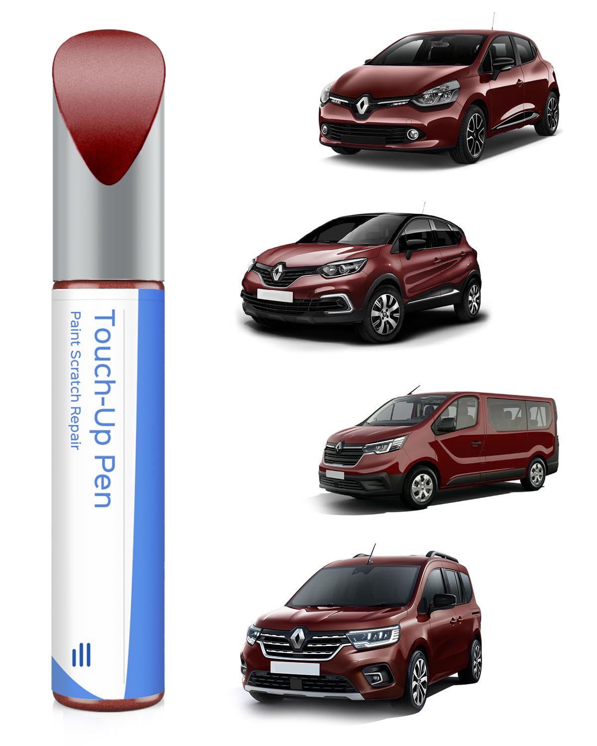 B76 - Rouge De Feu Metallic - Peinture de Retouche Pour Renault Correspondance Exact - Réparation des Rayures et Ébréchures