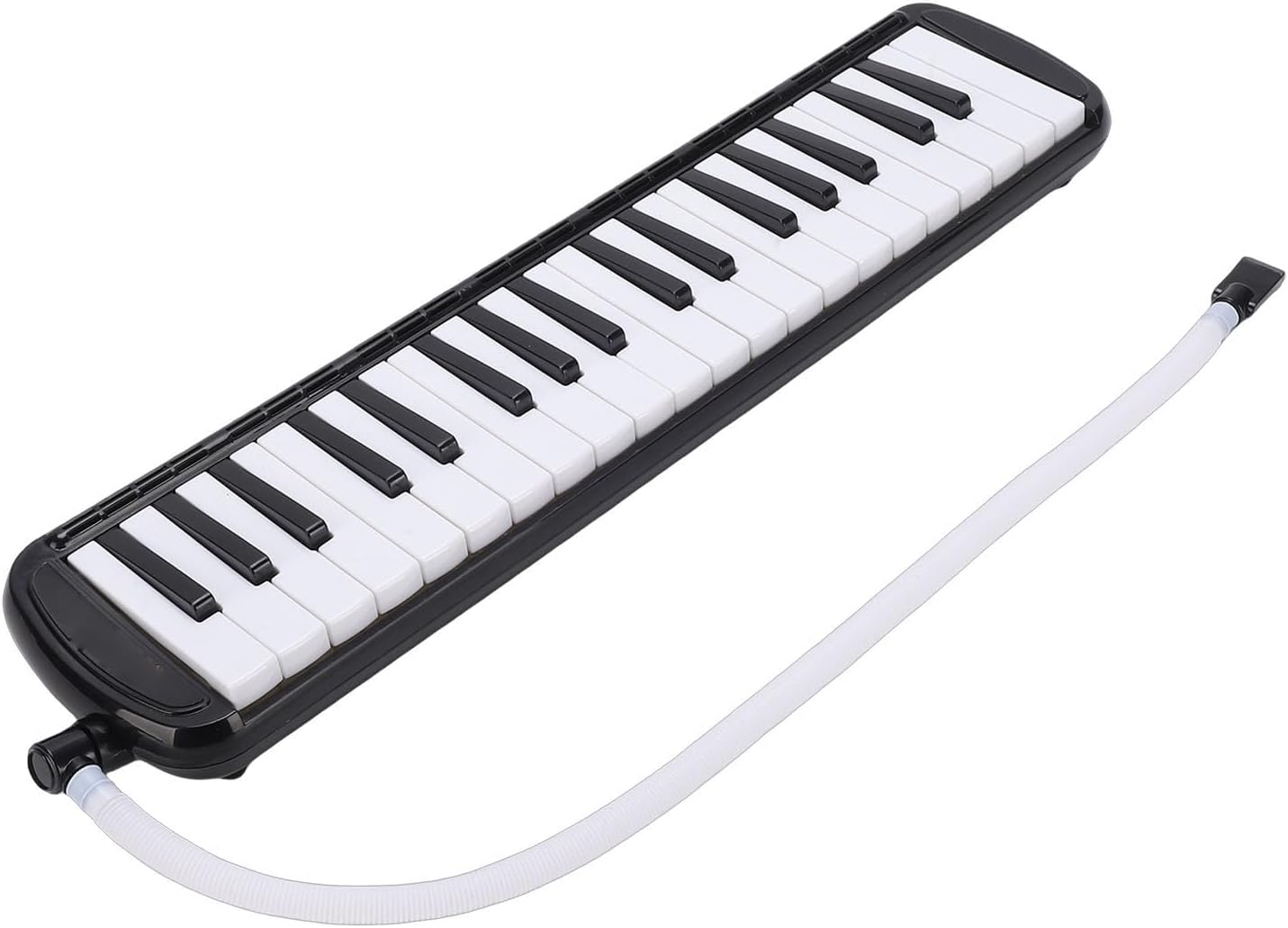 Alomejor 37 Keys Melodica, Portable Air Piano Keyboard with Mouthpiece and Flexible Blowing Tube, ABS Material for Beginners Adults and Kids