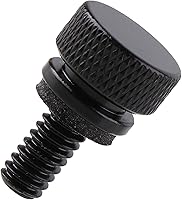 Vista 7 de Perno de asiento de acero inoxidable Tornillo de montaje trasero negro compatible con Harley Davidson 1996-2024, 2