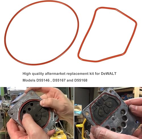 Miniatura 4 de Reemplazo del equipo del pistón de la asamblea N021229 N021725 de Rod de pistón del compresor de aire N038785 para Dewalt D55146 D55167 D55168