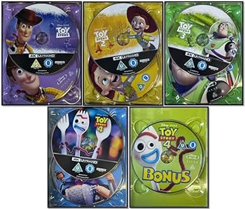 Amazon.com: Toy Story 1 - 4 Collection Boxset [4K Ultra HD