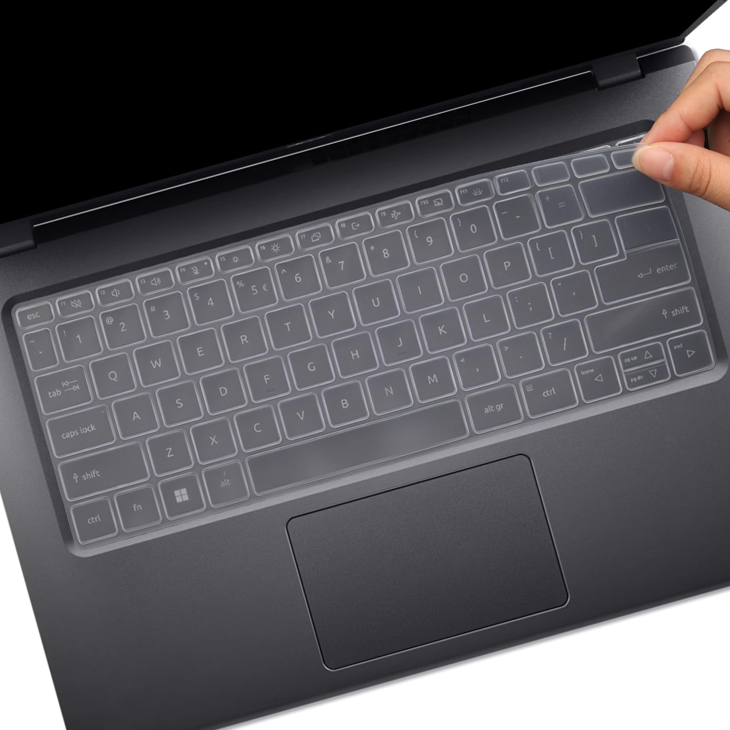 MUBUY Keyboard Cover for Acer Aspire Go 14 AG14-31P, Aspire 14 A14-51M A14-52M A14-52MT, Aspire Vero 14 AV14-52P AV14-52 14-inch Laptop Keyboard Protective Cover Skin-Clear