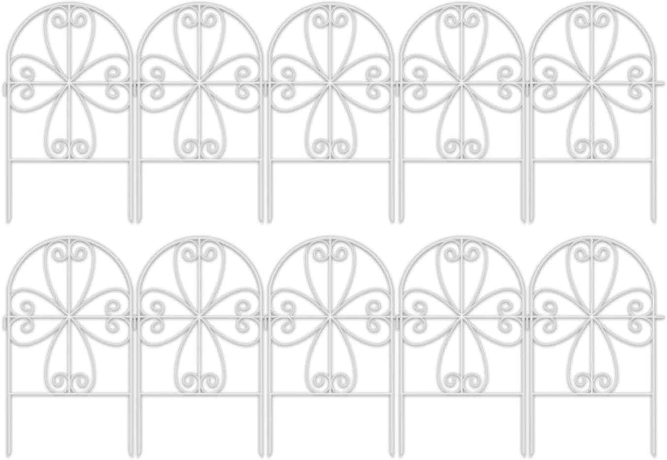 ShopLaLa D-24 24-Inch Garden Fence (10-Panel)