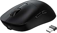 Attack Shark X3 - Mouse sem fio para jogos, mouse ergonómico de 49 g, modo triplo, sensor óptico PAW3395 26K dpi, duração da bateria de 200 horas, botões programáveis, acessórios para jogos