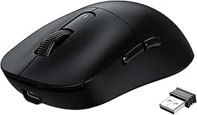 Attack Shark X3 - Mouse sem fio para jogos, mouse ergonómico de 49 g, modo triplo, sensor óptico PAW3395 26K dpi, duração da bateria de 200 horas, botões programáveis, acessórios para jogos