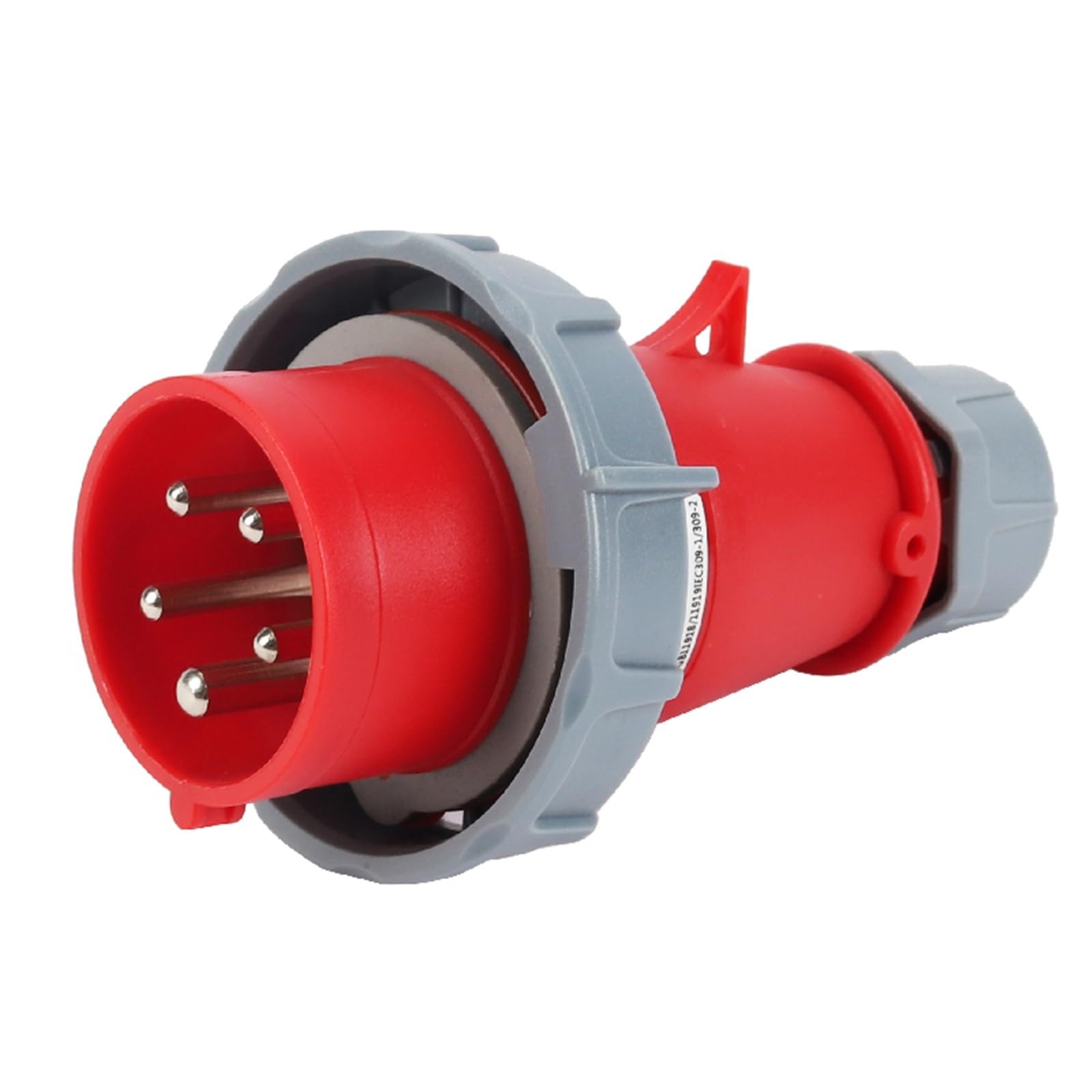 5-Hole 32A Plug Small Smart Socket Plug ABS Low-Voltage Plugs