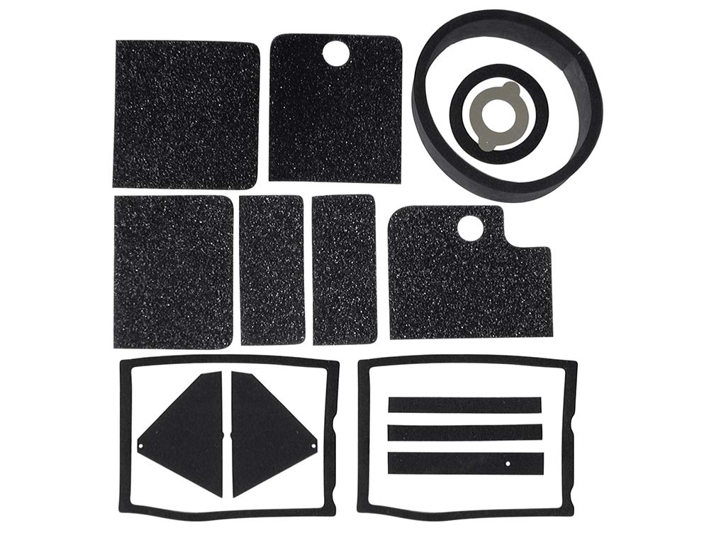 Compatible/Replacement for Heater Box Seal Kit Seals for Core Blower Motor Fits 1965-68 Mustang Cougar w/o A/C 1964-65 Falcon Ranchero (C5ZZ-18500)
