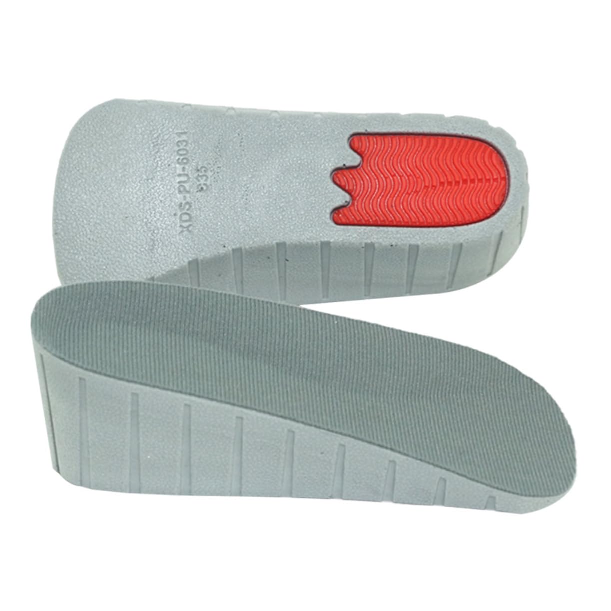 FOMIYES 1 Pair Heightening Insole Invisible Heel Lift Inserts Heel Lift Insoles Elastic Shock Absorption Pads Height Increase Insert Shoe Lift Cushion Shoe Insoles Elasticity Support Pad