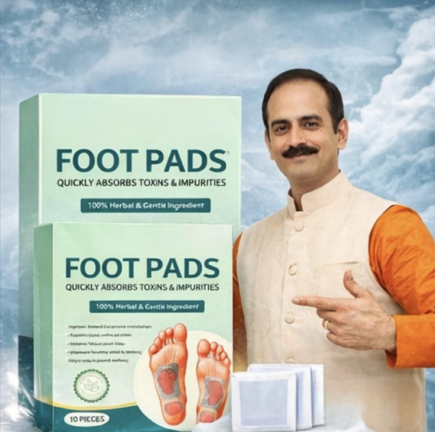 Natural Herbal Foot Pads for Night Use| Bamboo Vinegar Foot Patch| Relaxation & Better Sleep Support | 5 Days Pack | Easy Peel & Stick |Natural Foot Care Pads for Men Women-picture-48