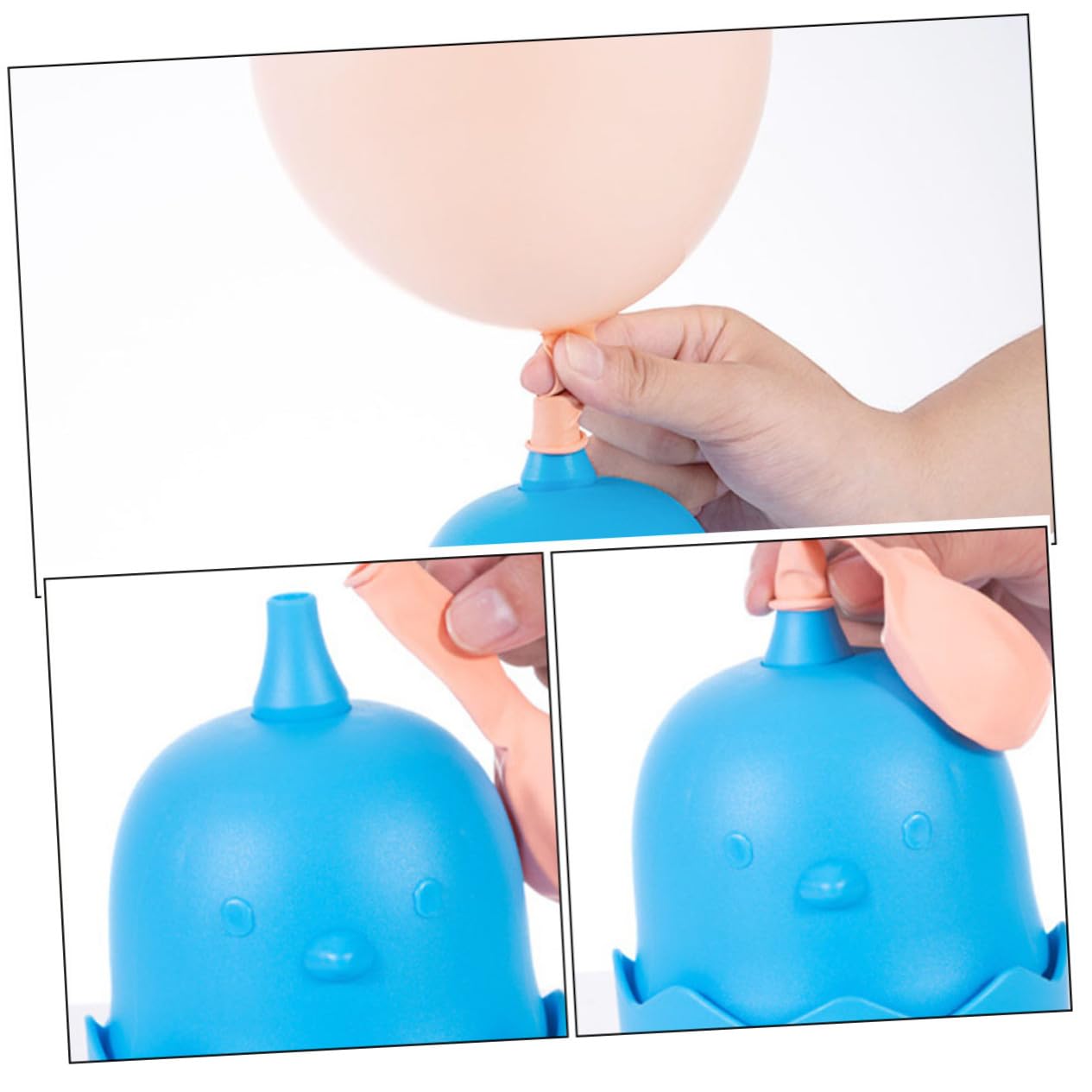 Pompa Elettrica per Palloncini Atmosfera Natalizia Blu 400W AC220-AC240 V