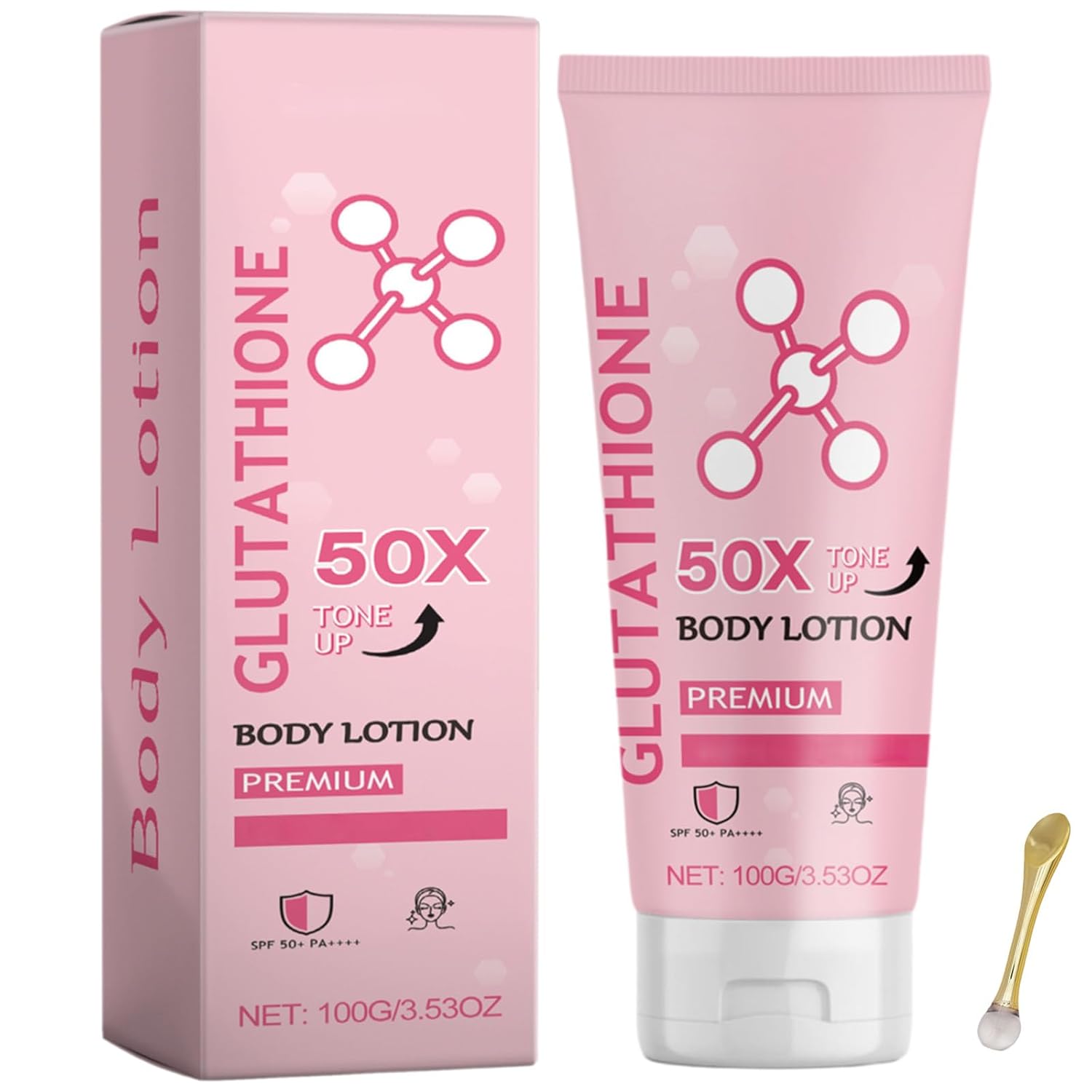 Glutathione 50x Tone Up Body Lotion Glutathione Body Lotion for All Skin Types Firming Revitalizing 1pcs