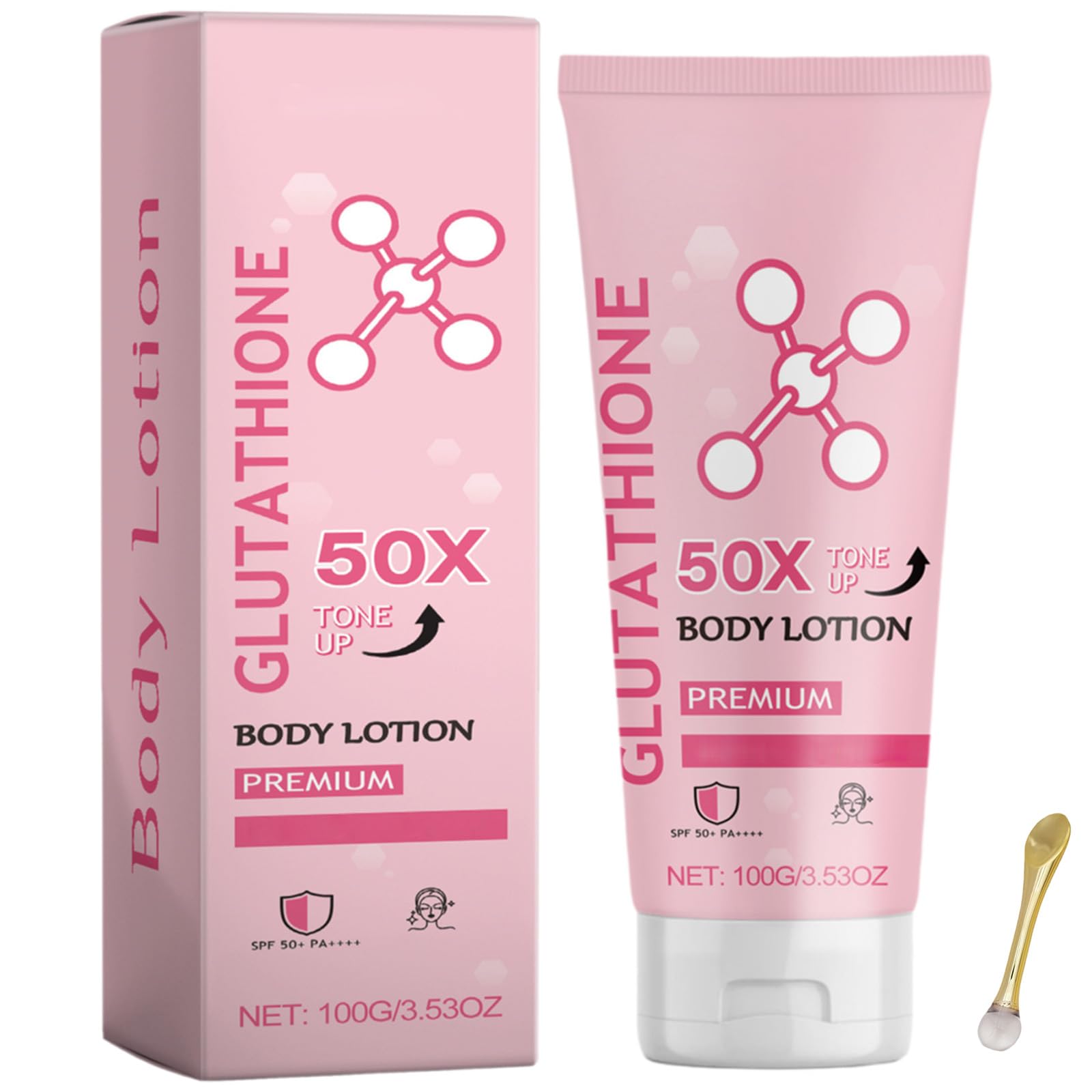 Glutathione 50x Tone Up Body Lotion Glutathione Body Lotion for All Skin Types Firming Revitalizing 1pcs