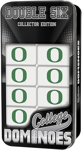 MasterPieces Dominó Double Six Edición Coleccionista de la NCAA