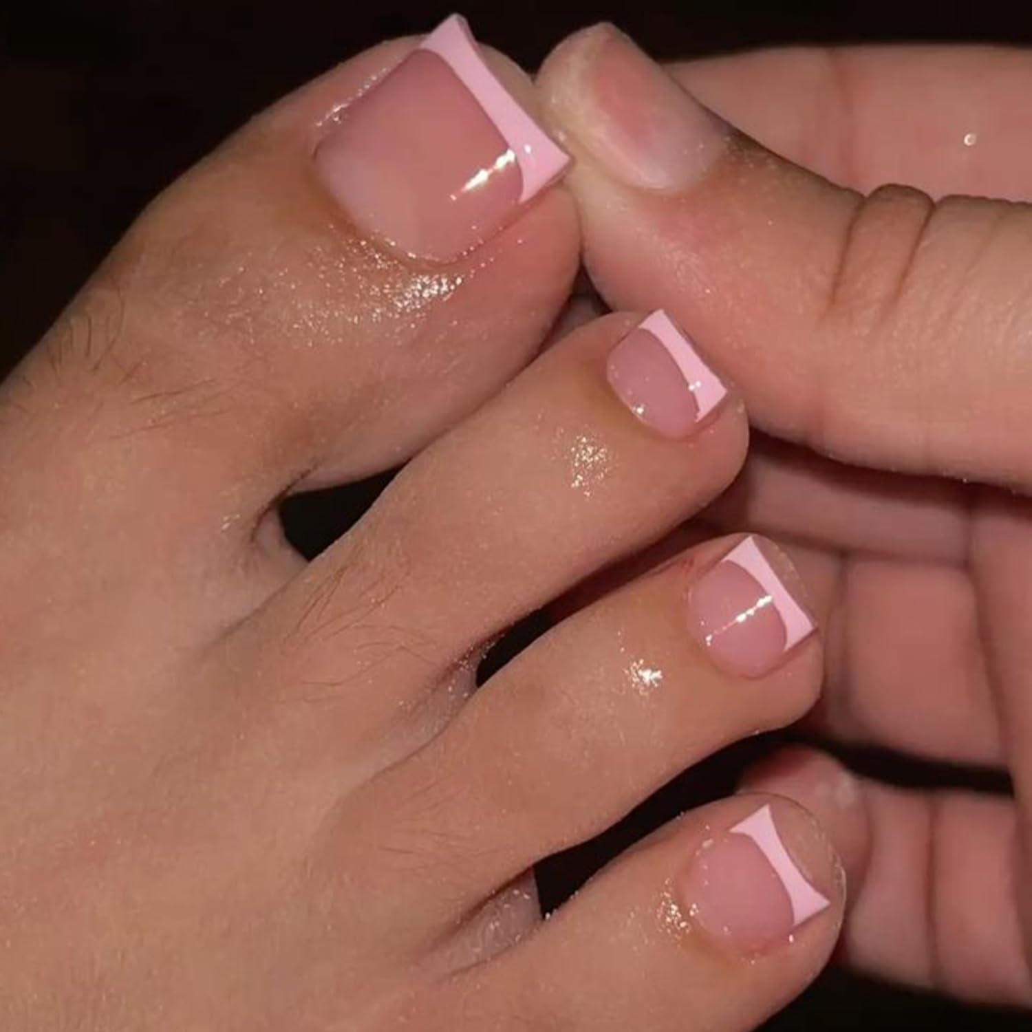 Modelones Press On Nails - Nude French Tips -23 Modelones Press On Nails - Nude French Tips -23