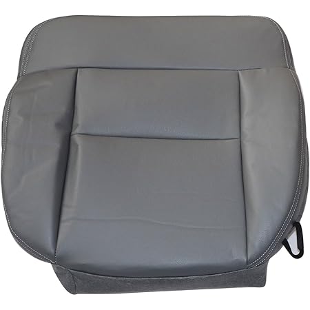 Housse De Siège Conducteur Inférieur Pour Ford F150 2004-2008 - Cuir Synthétique Noir