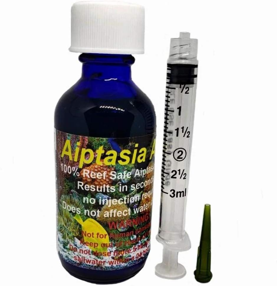 Fox Labs Aiptasia Away 2 Oz Aquarium Anemone Treatment, Aquarium Water Care, 2 Fluid Ounces, 2 Ounces