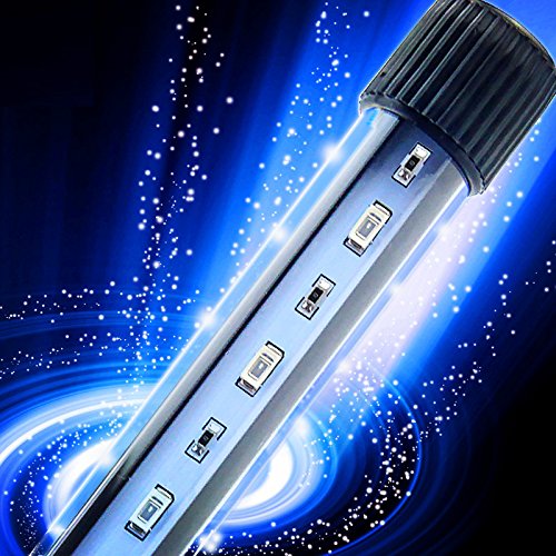 BETTASHOP.ES Tubo de luz LED SMD com luz branca e luz azul (luz de lua)