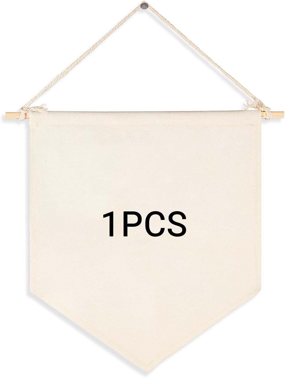 1/3/10Pcs Blank Wall Canvas Banners-Decorative DIY Wall Decor,Baby Shower,Wedding,Graduation,Classroom Decor