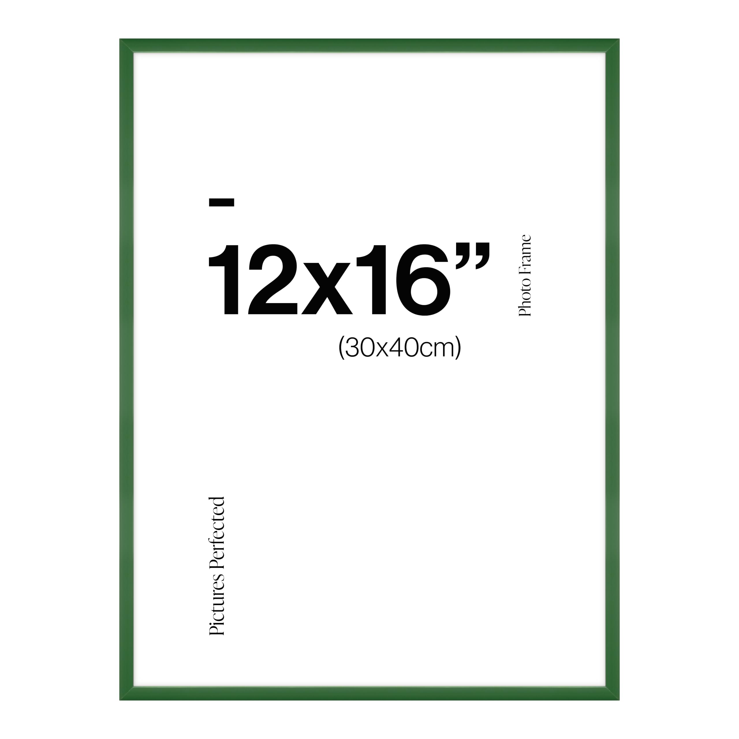 Modern Green 12x16 Photo Frame for 12x16 (30 x 40cm) Photos or Pictures