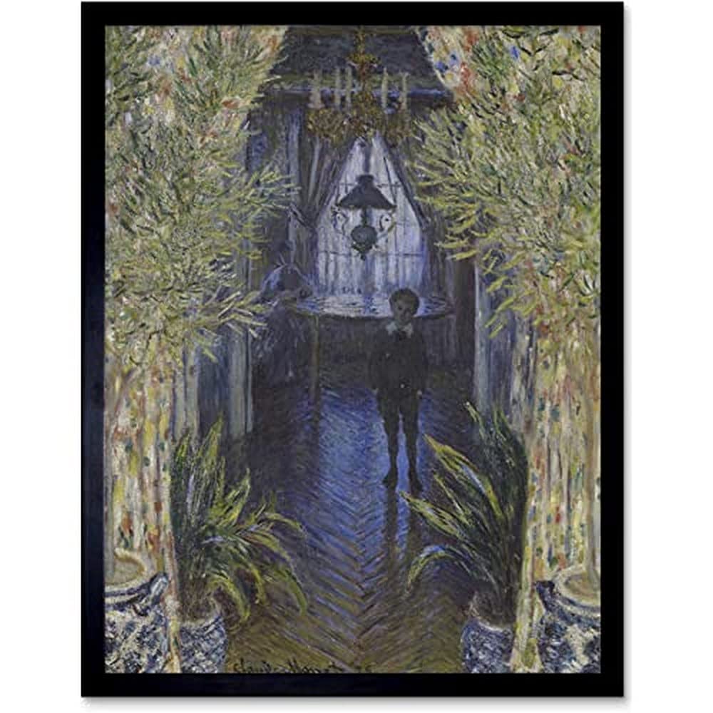 Claude Monet A Corner Of The Apartment Unframed Wall Art Print Poster Home Decor Premium