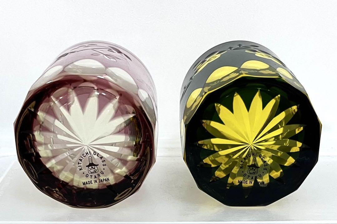 小樽 北一硝子 ぎやまん あかり 約788g 現状品 売り切り 北一硝子 -「北一