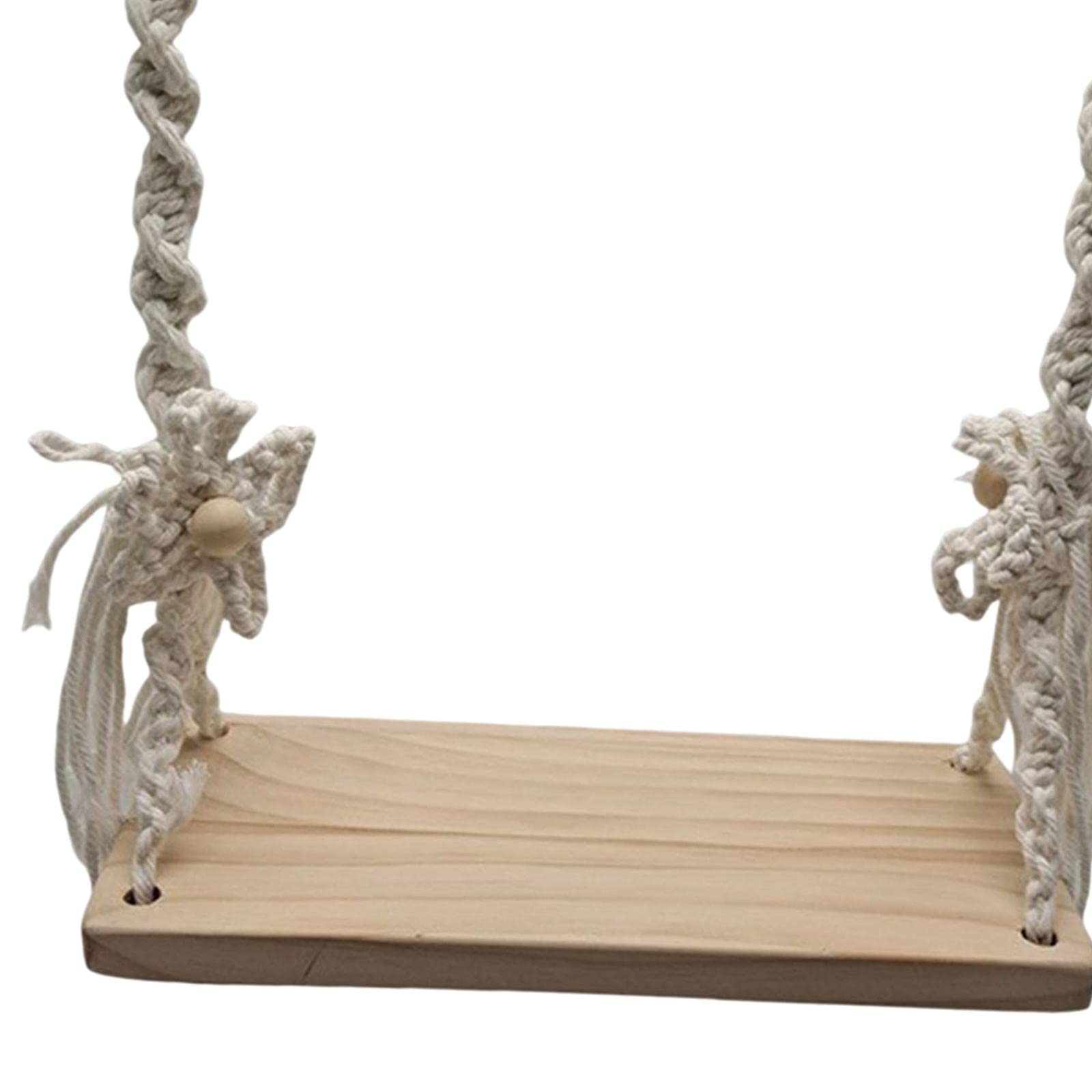 Columpio de Madera para Bebés, Ideal para Sesiones de Fotos de Recién Nacidos, C