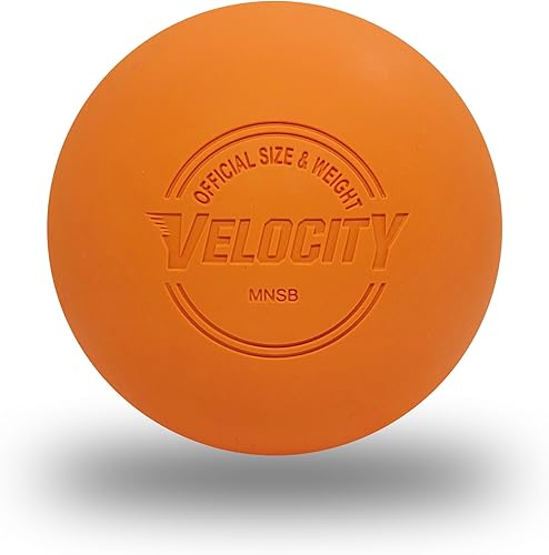 Miniatura 95 de Pelotas de lacrosse Velocity - 1, 2, 3, 6, 12, 18, 24, 36, 60 y 120 paquetes - para práctica, tamaño oficial aprobado por la NFHS y la universidad
