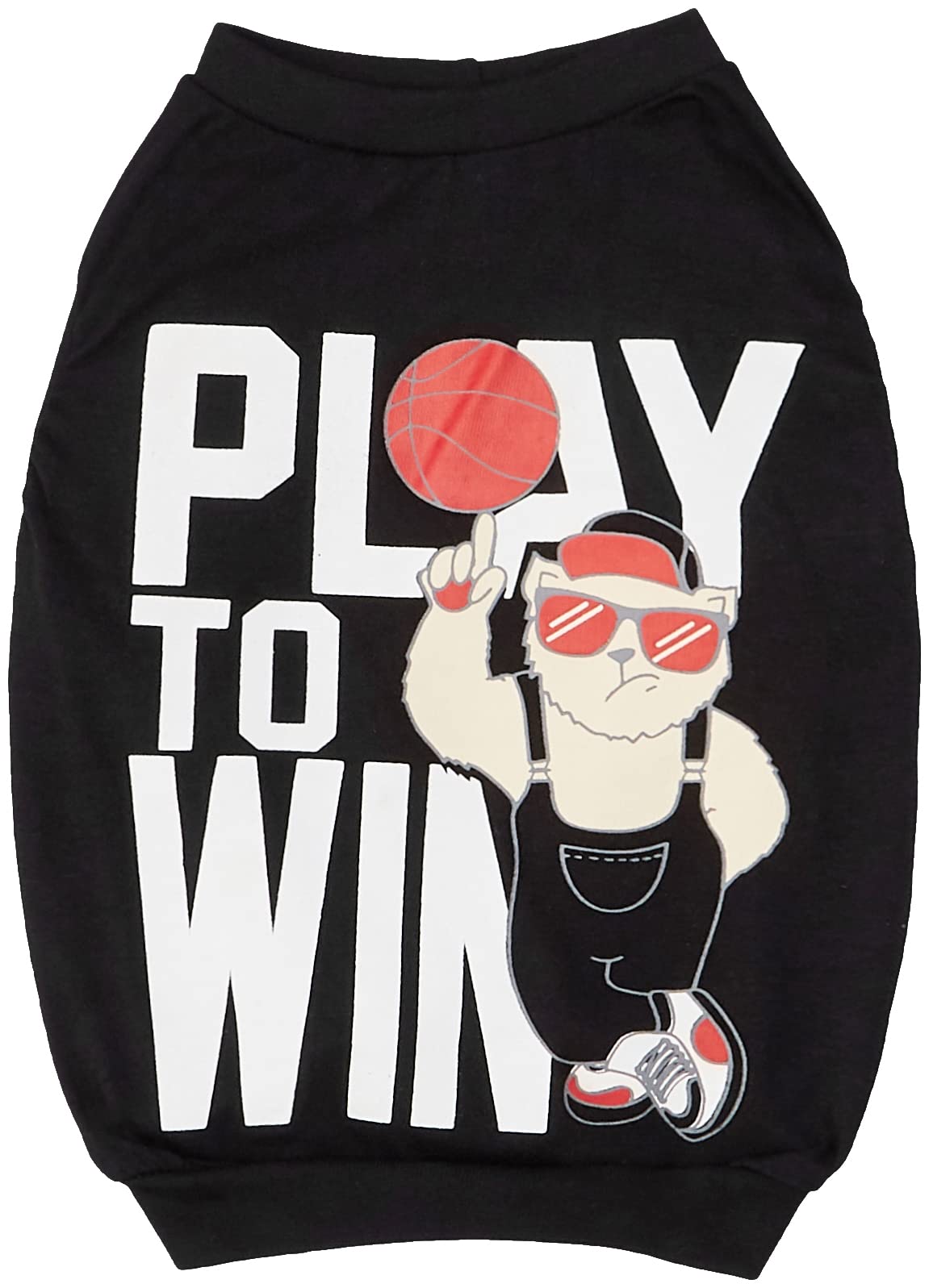 Summer Wear, Dog T-Shirt, Play to Win, Black, 14", 200 g (B0B7RYZTSC) Amazon Price History, Amazon Price Tracker
