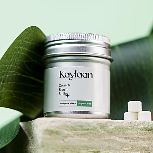Tabletas de pasta de dientes con flúor, sabor a menta, 90 unidades, pasta de dientes de viaje ecológica, tabletas de pasta de dientes masticables