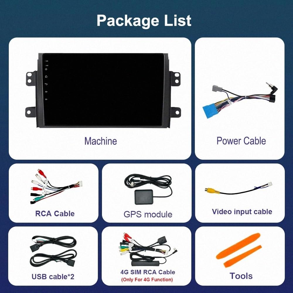 Bezprzewodowy Ekran Apple Carplay Android Auto dla Peugeot 5008 3008 2009-2015 Aktualizacje Ota, Tryby Portretowy I Poziomy, Kamera Cofania, Bluetooth, 8 Rdzeń 4G+64G