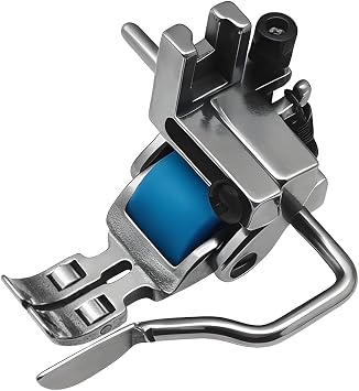 5-in-1 Multifunctional Roller Foot #T5 Cording/Regular/Zipper Presser Foot with Left Right Edge Guide for Industrial Sewing Machine Singer Juki Consew Brother