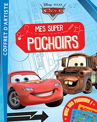 Mes super pochoirs Cars: Coffret récréation (+ pochoirs)