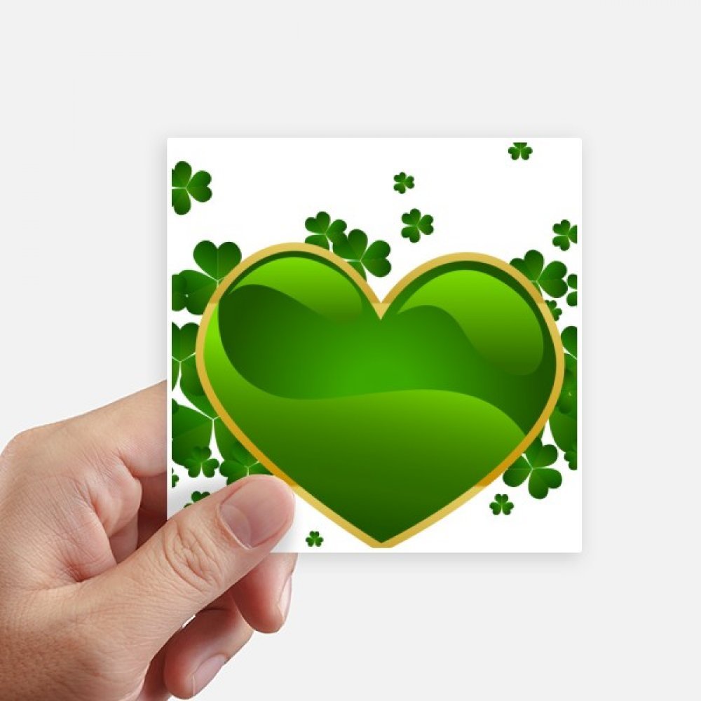 Autocollant Trèfle Coeur Irlande pour personnaliser sa valise et éviter les pertes