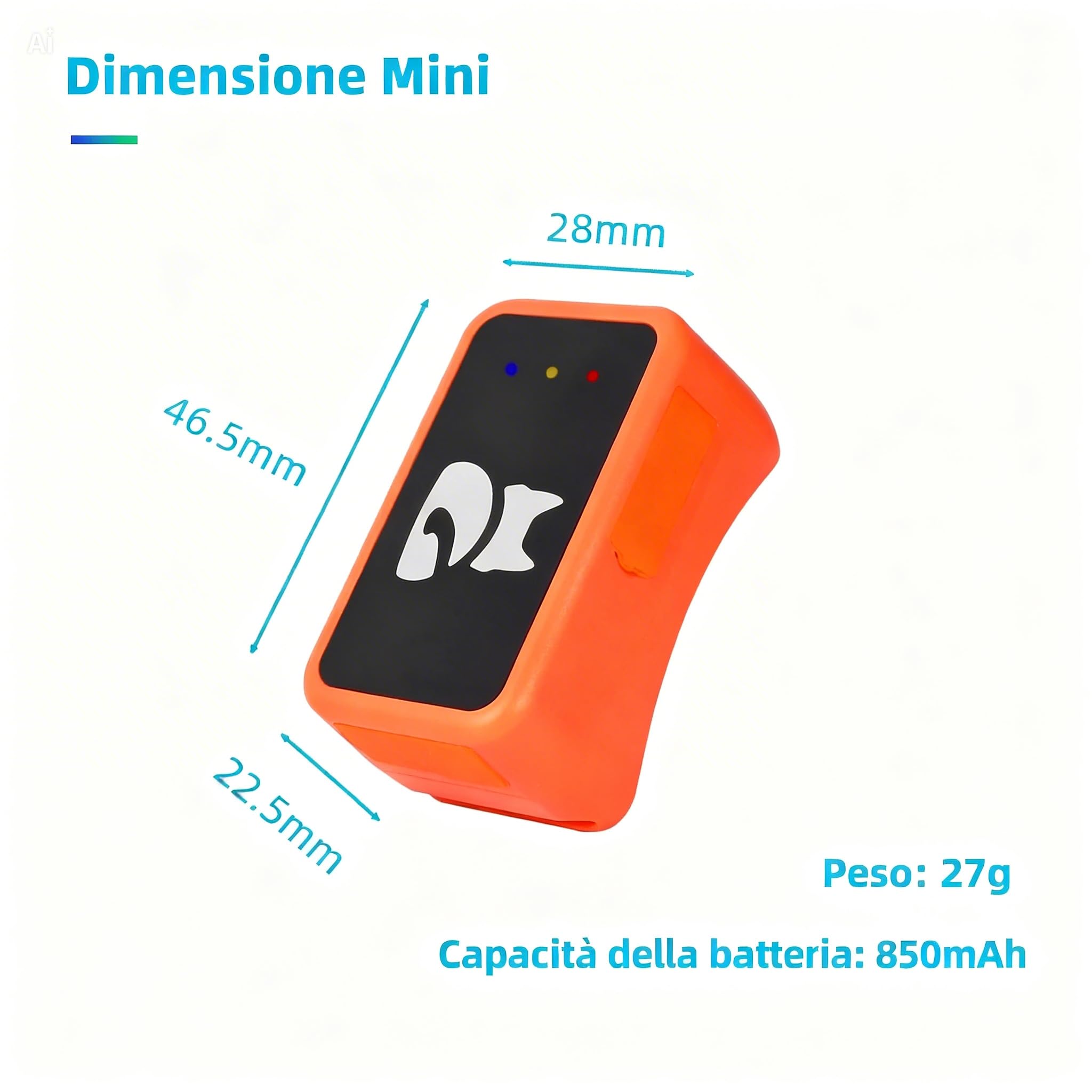 GPS-Tracker für Hunde und Katzen, wasserdicht, mit kostenloser App – Echtzeit-Tracking, Perimeter-Alarm, Verlaufsverlauf, funktioniert mit Nano-SIM-Karte 4G