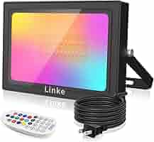 Amazon.co.jp: Linke 35W RGBライト RGB投光器 カラーライト