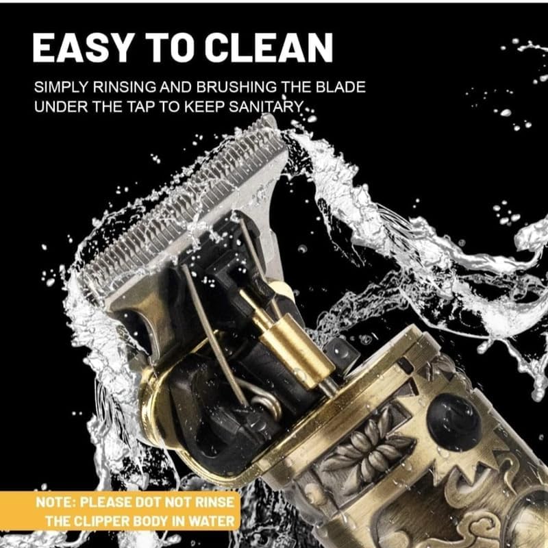 Image of Drumstone 𝐁𝐮𝐲 𝟏 𝐆𝐞𝐭 𝟏 Mini Electric Shaver for Men, Rechargeable Beard Trimmer for Bald, Fade, Vintage Styles, and On-the-Go Grooming with 4 Guide Combs 𝟏𝟓 𝐘𝐞𝐚𝐫𝐬 𝐖𝐚𝐫𝐫𝐚𝐧𝐭𝐲