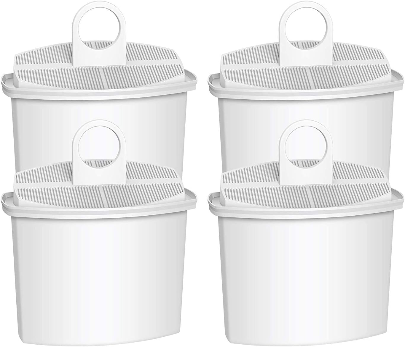 Maxblue 4 Pack Filter Cartridge, TÜV SÜD Certified, Compatible with Braun KWF2, KF560, KF130, KF140, KF550