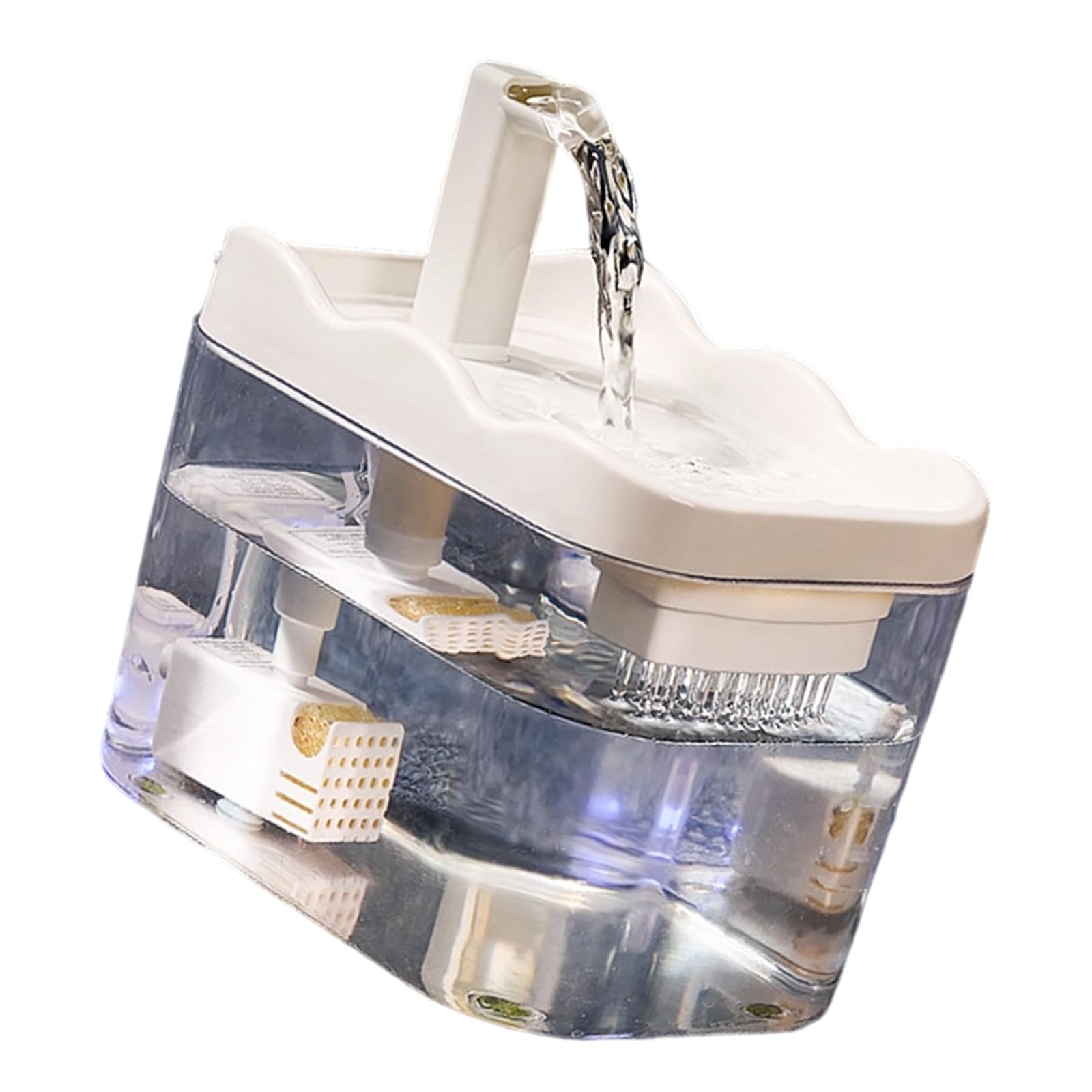 Automatic Pet Water Fountain Featuring Quiet Pumps Technology Circulating Filter Cats Drinking Bottle Watering Supply Automatic Water Dispenser