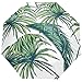 Produktbild Vintage Tropical Floral Leaf Winddichte Regenschirme Auto Open Close 3 Faltbarer Sonnenschirm