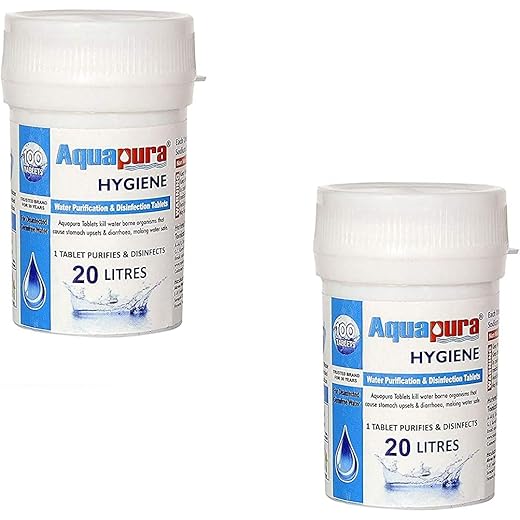 Aquapura Water Purification Tablets 200 Pack