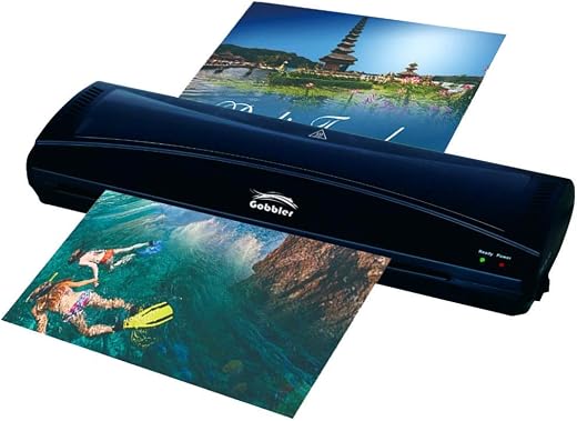 GOBBLER 312-PL A3 & A4 Lamination Machine, Hot Lamination, All-in-one Laminator with Jam Release Button