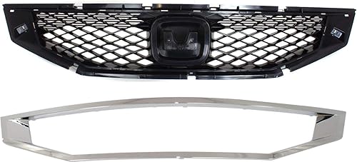 Garage-Pro Rejilla, Montaje De Rejilla Delantera Para Honda Accord 2008-2010 Coupe Pintable