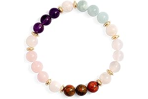 8mm Healing Crystal Fertility Bracelet