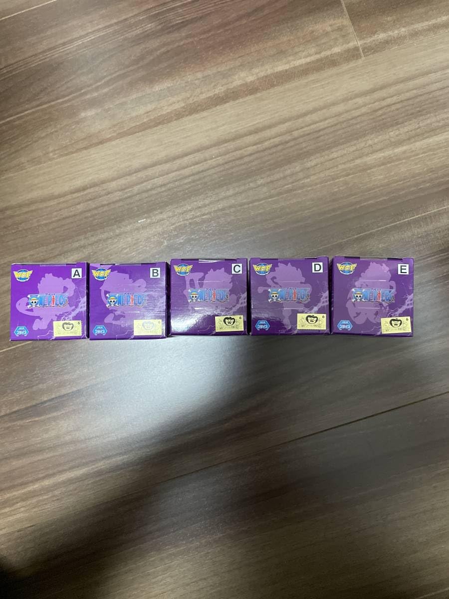 ワンピースワールドコレクタブルギア5 スペシャル　ニカ　全５種　フルコンプ ワンピース ワールドコレクタブルフィギュア -ギア5 SPECIAL